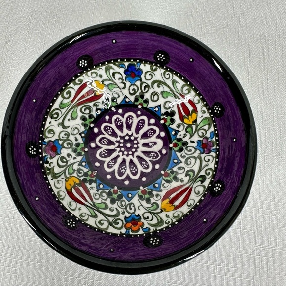 Turkish Handmade Hand Painted Small Trinket Bowl 4.7” - Picture 3 of 13